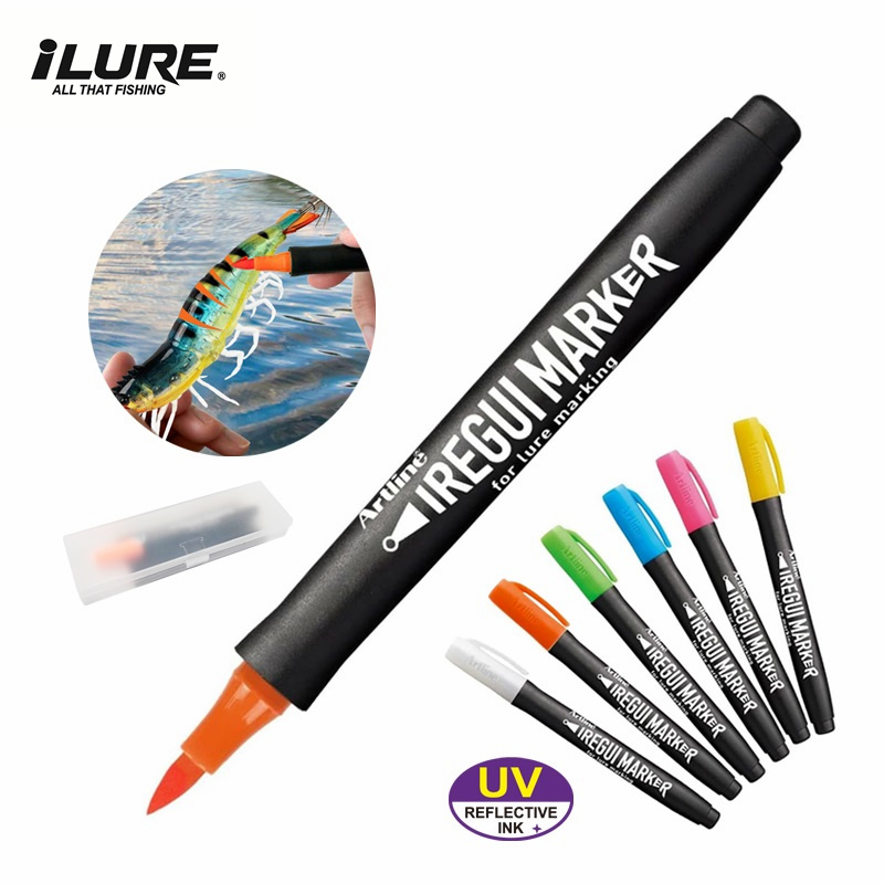 Fishing Lure Soft Plastic - New Fishing Tool UV Fluorescent Paint