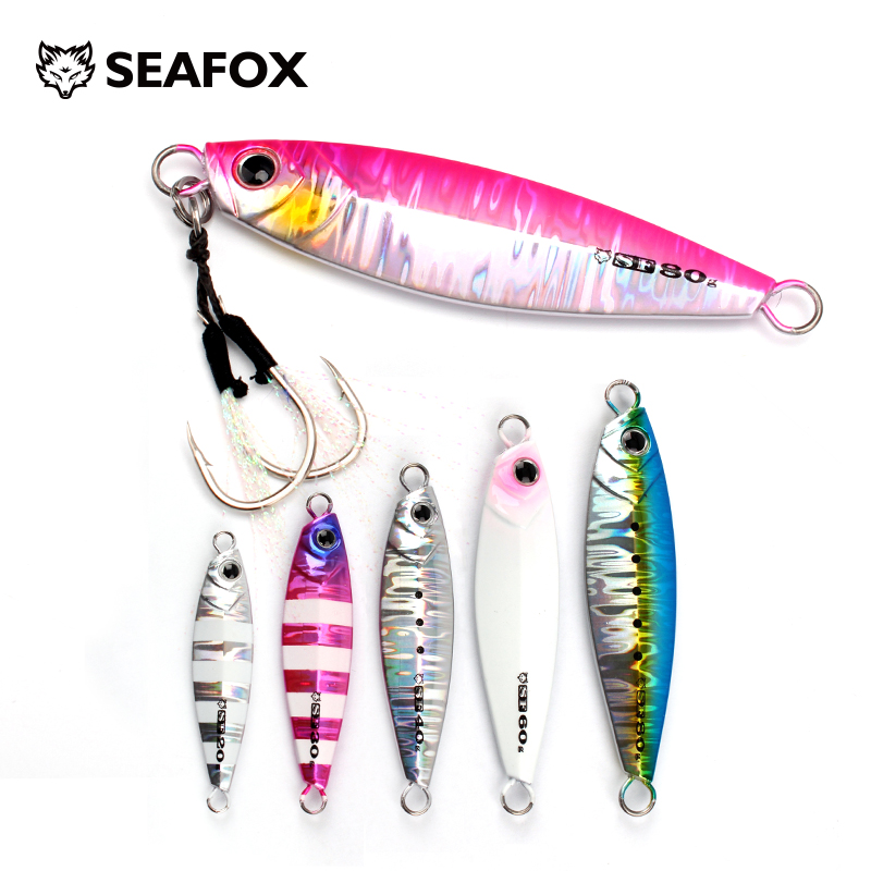 Fishing Lure Spinnerbait - SF10 Japen Metal Cast Jig Spoon