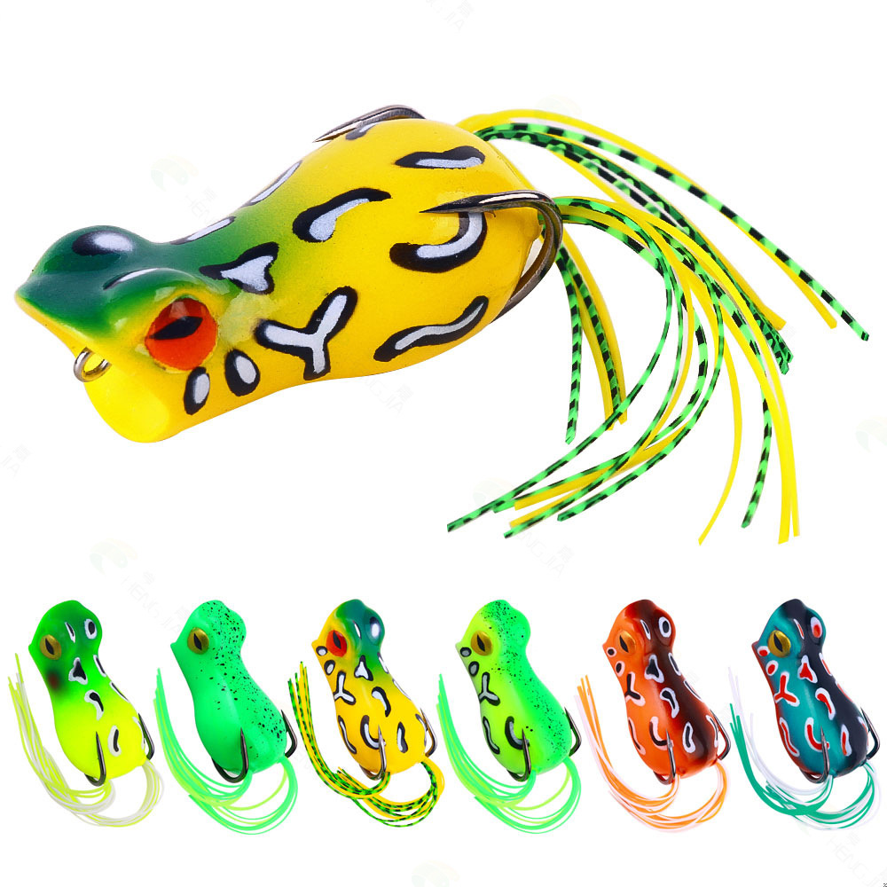 Fishing Lure Popper - 1PC Soft Ray Frog Fishing Lures