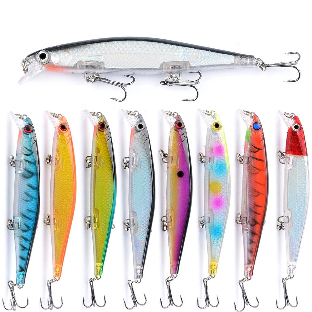 Fishing Lure Spinnerbait - 1pc Laser Sinking Minnow Fishing Lure
