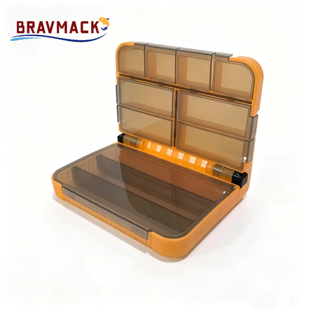 Fishing Lure Box - BRAVMACK Foldable Double Layer Lure Box