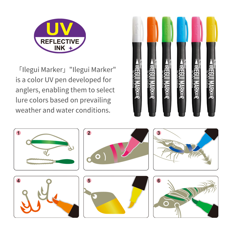 New Fishing Tool UV Fluorescen - Fishing Lure Soft Plastic 评论和价格
