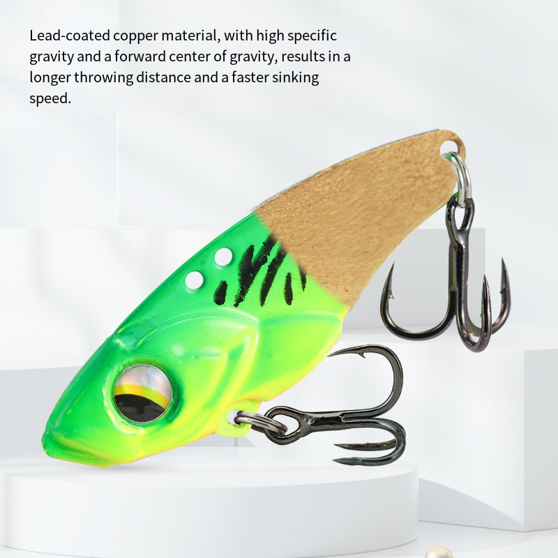 Metal VIB Fishing Lure Hard Vi - Fishing Lure Blade Bait 评论和价格