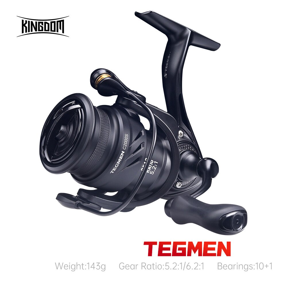Kingdom Tegmen 5.2:1 6.2:1 143 - Abu Garcia Reel Revo 评论和价格