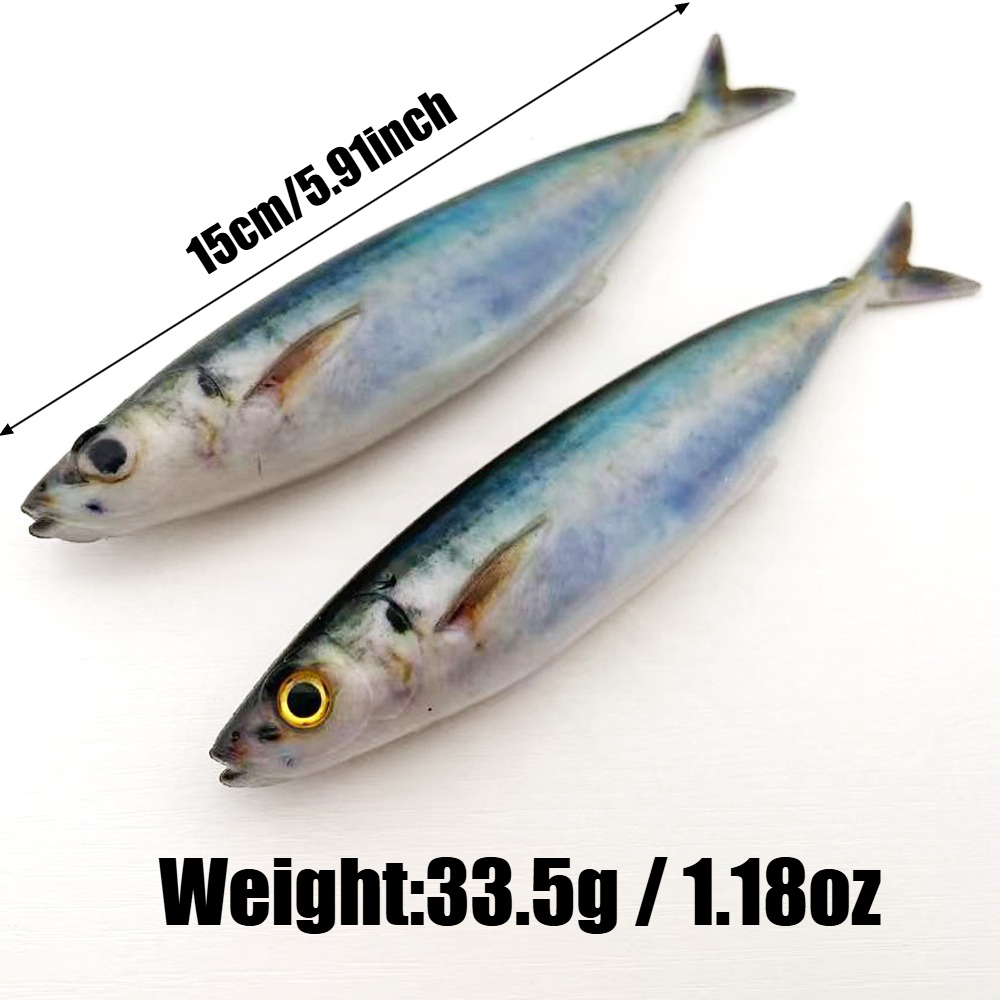 3PCS 5.71in 33.5g Trolling Fis - Fishing Lure Buzzbait 评论和价格