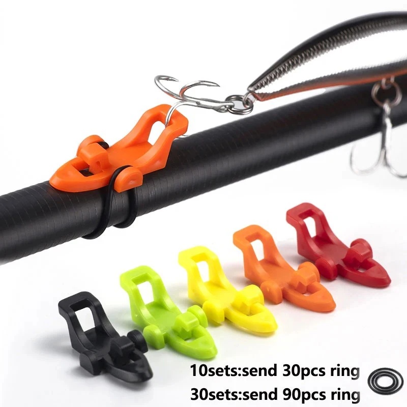 10/20/30pcs Fishing Rod Pole H - Fishing Lure Jig 评论和价格