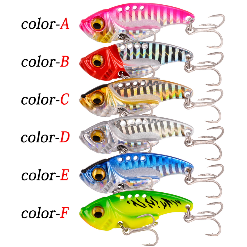 6pc/lot  7/10/15/20G Hard Meta - Fishing Lure Blade Bait 评论和价格