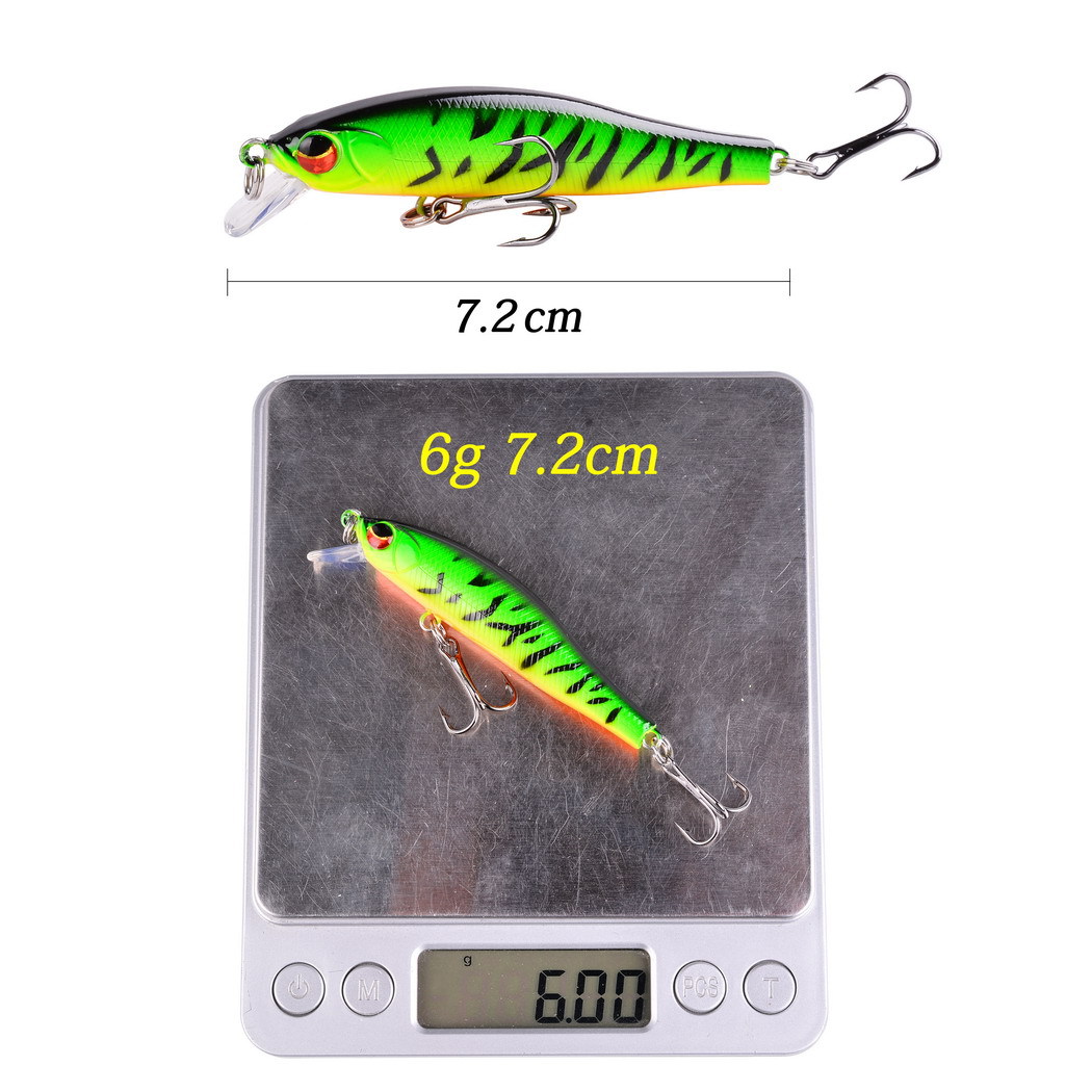 New Long Cast Floating Minnow  - Fishing Lure Kit 评论和价格