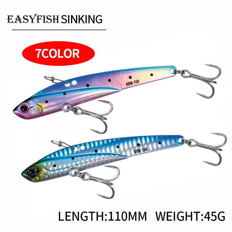 New Fishing Lure VIB 110MM 45G - Fishing Lure Blade Bait 评论和价格