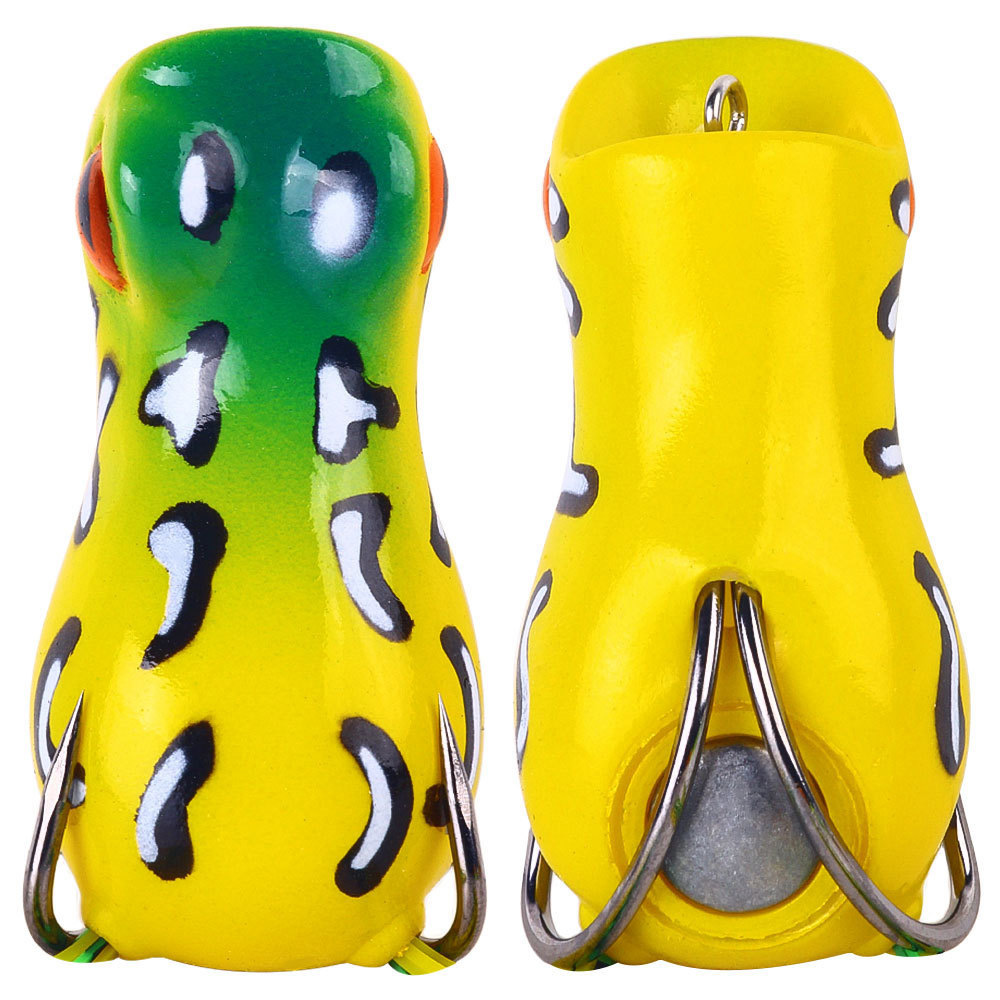 1PC Soft Ray Frog Fishing Lure - Fishing Lure Popper 评论和价格