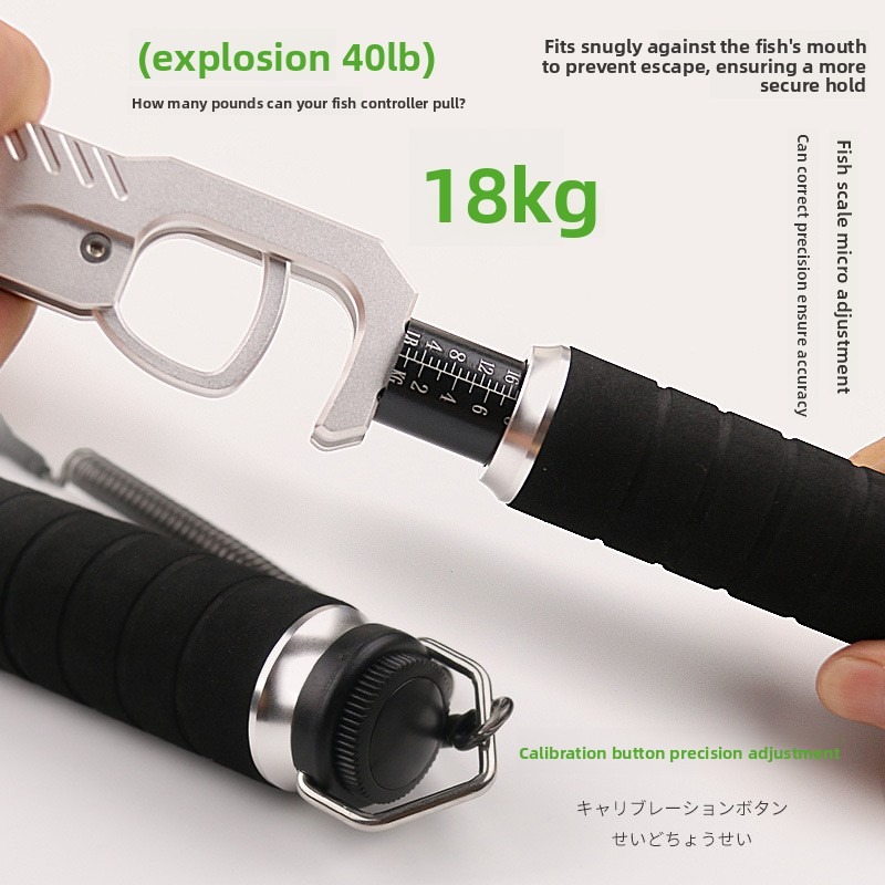 Lightweight Aluminum Fish Grip - Fishing Lure Accessories 评论和价格