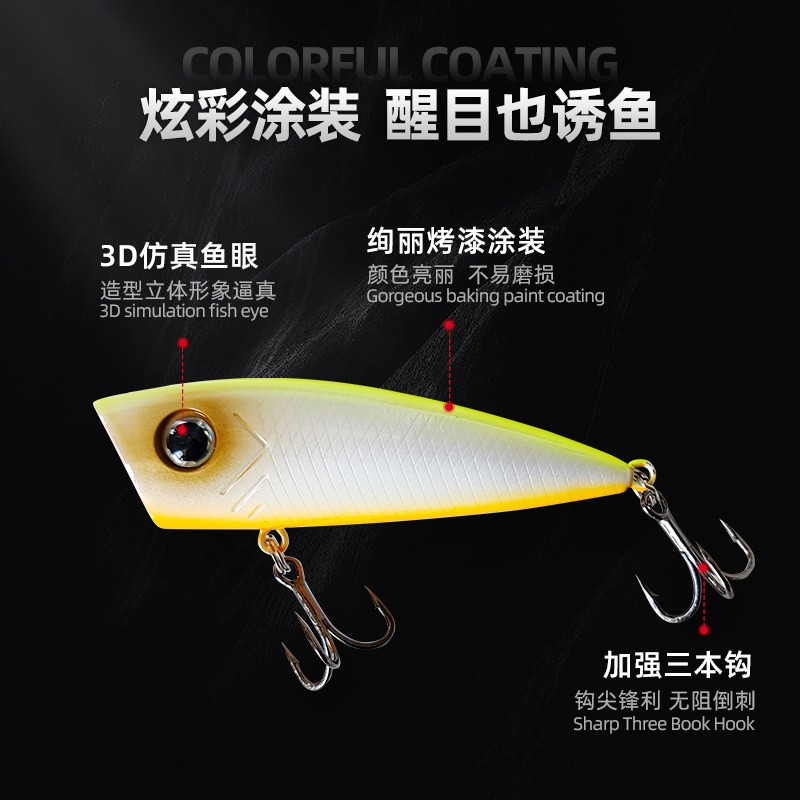 New Fishing Lures Topwater Pop - Fishing Lure Popper 评论和价格
