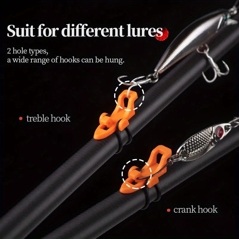 5pcs Fishing Rod Pole Hook Kee - Fishing Lure Accessories 评论和价格