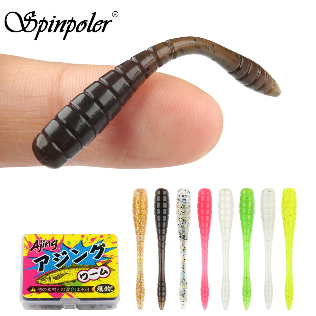 Spinpoler TPR Ajing Soft Lures - Fishing Lure Topwater 评论和价格