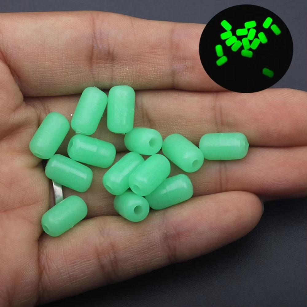 100Pcs/Bag Luminous Fishing So - Fishing Lure Soft Plastic 评论和价格