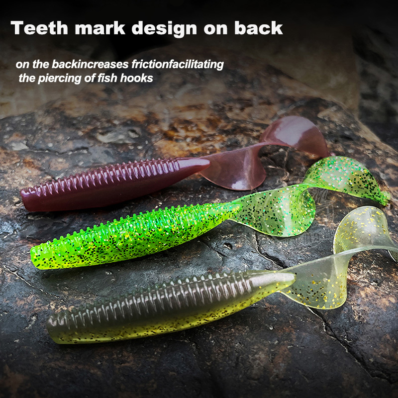 GUIDE POST 2.0/2.5/3.0inch Sof - Fishing Lure Soft Plastic 评论和价格