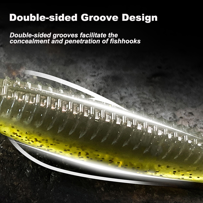 GUIDE POST 2.0/2.5/3.0inch Sof - Fishing Lure Soft Plastic 评论和价格