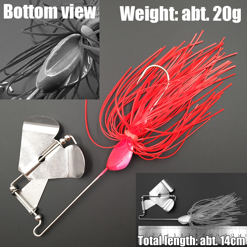 wusanban Lunker Spinner Baits  - Fishing Lure Blade Bait 评论和价格